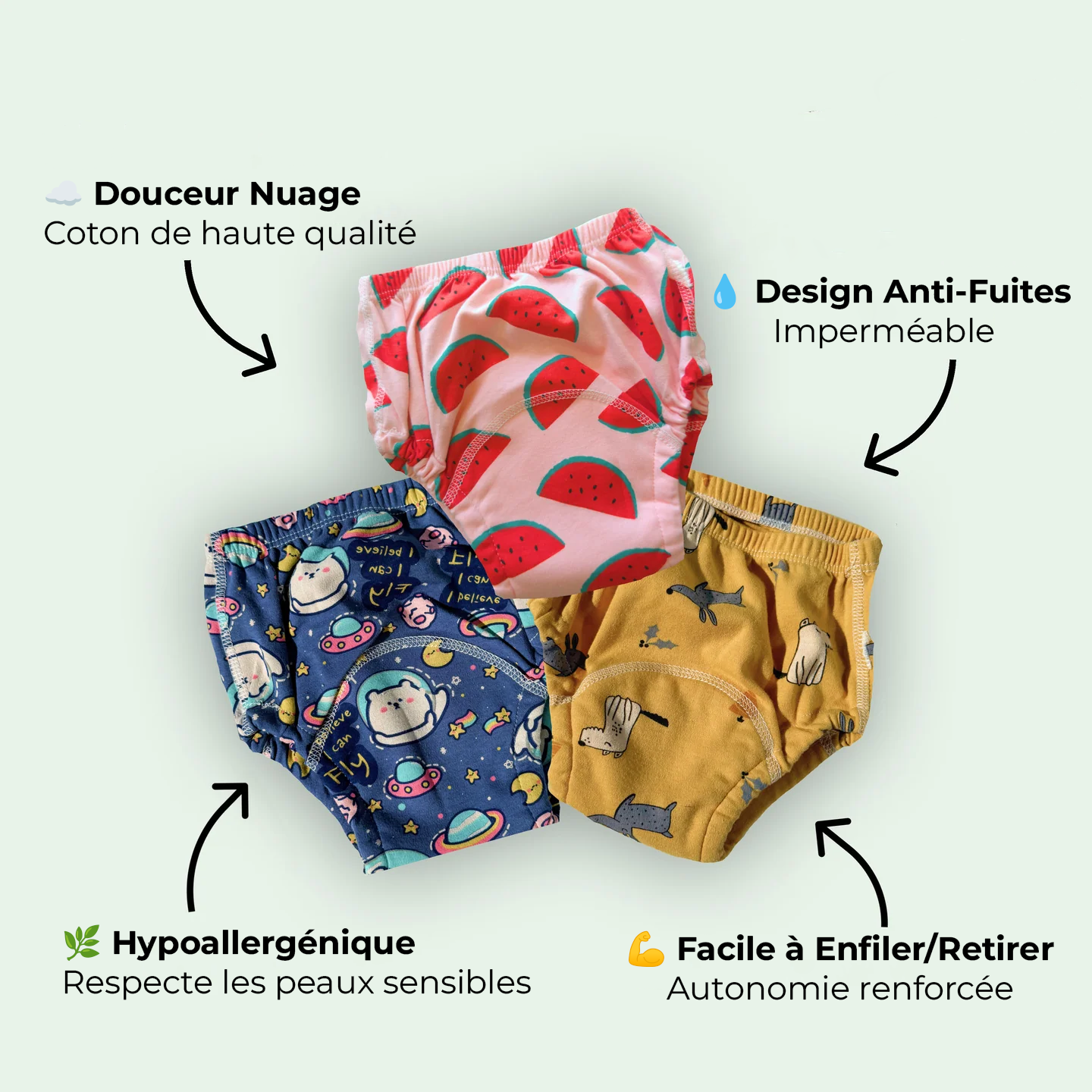 PottyPro™ - Culottes d'apprentissage